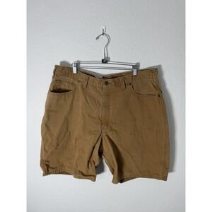 Carhartt Size 40 Cargo Shorts Original Fit Work Utility Canvas